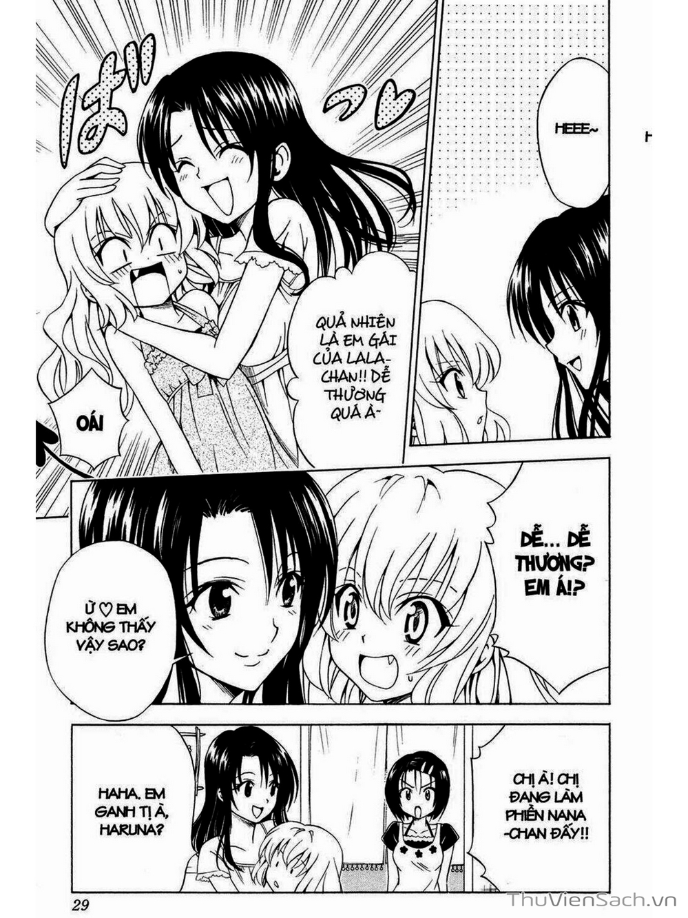 Truyện Tranh Bóng Tối Hoàng Kim - To Love Ru Darkness trang 8