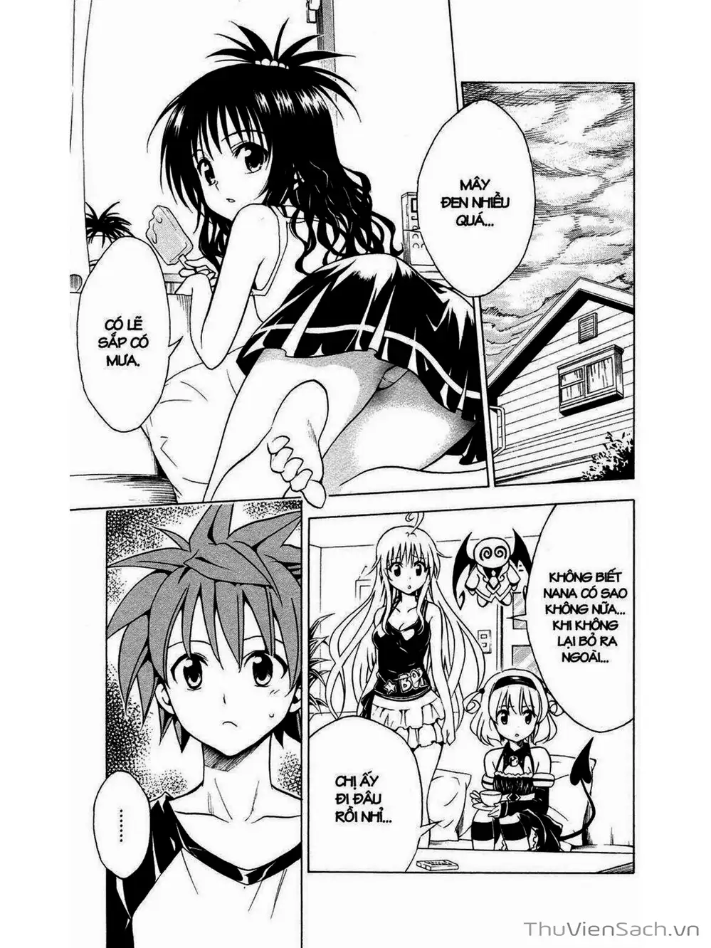 Truyện Tranh Bóng Tối Hoàng Kim - To Love Ru Darkness trang 8