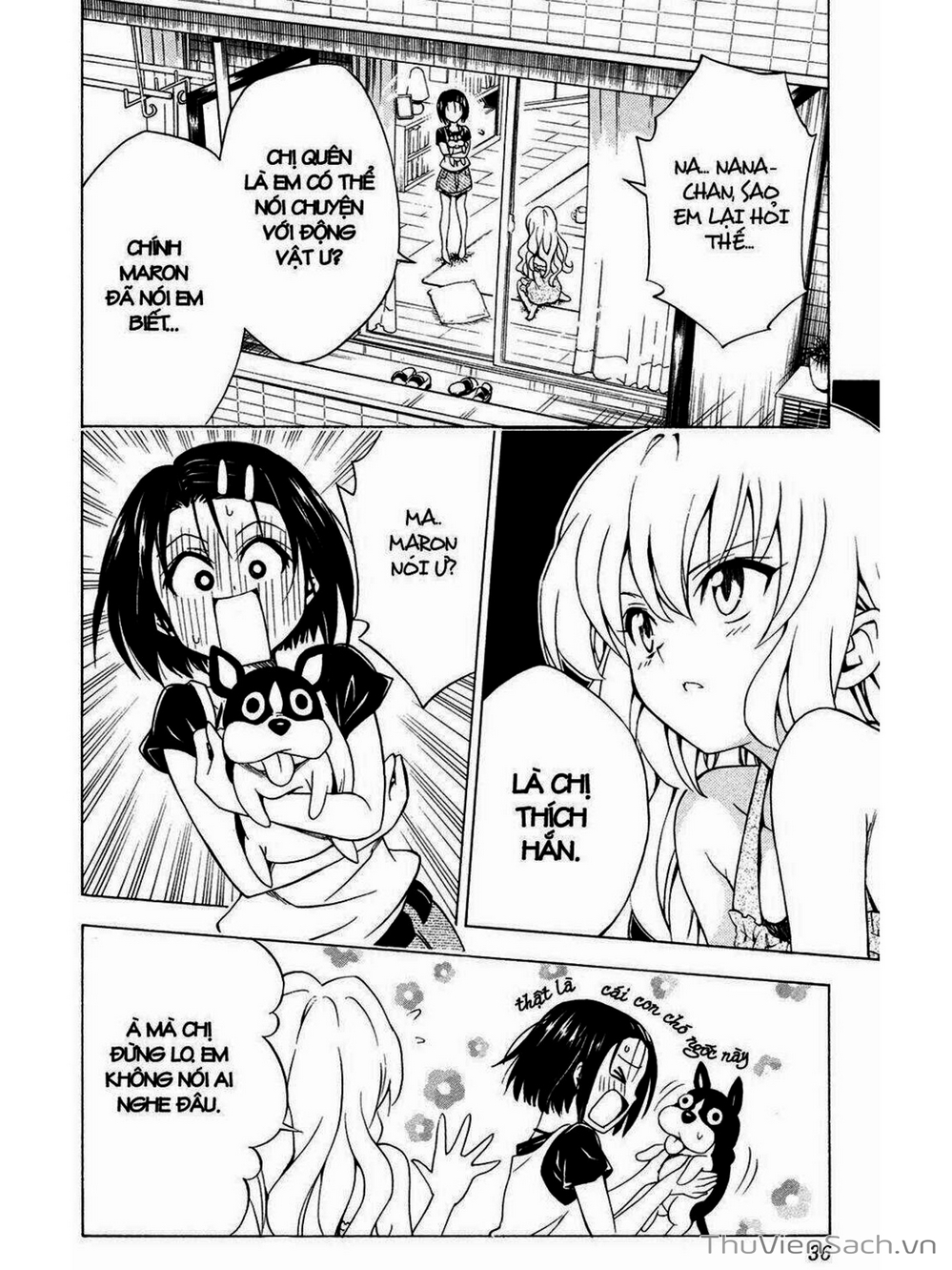 Truyện Tranh Bóng Tối Hoàng Kim - To Love Ru Darkness trang 8