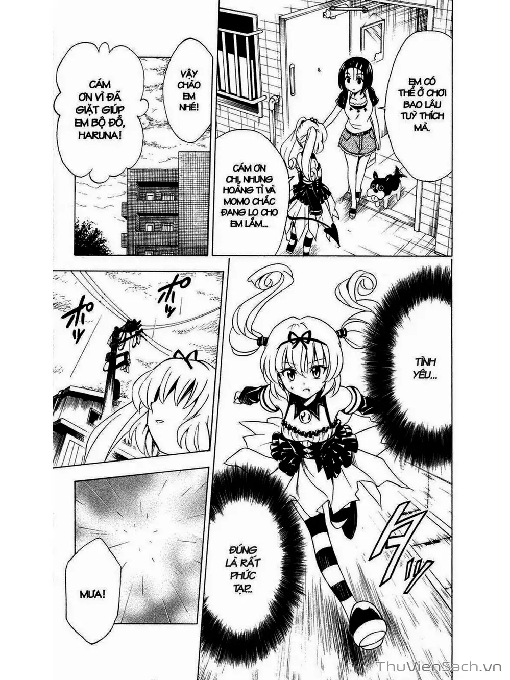 Truyện Tranh Bóng Tối Hoàng Kim - To Love Ru Darkness trang 8