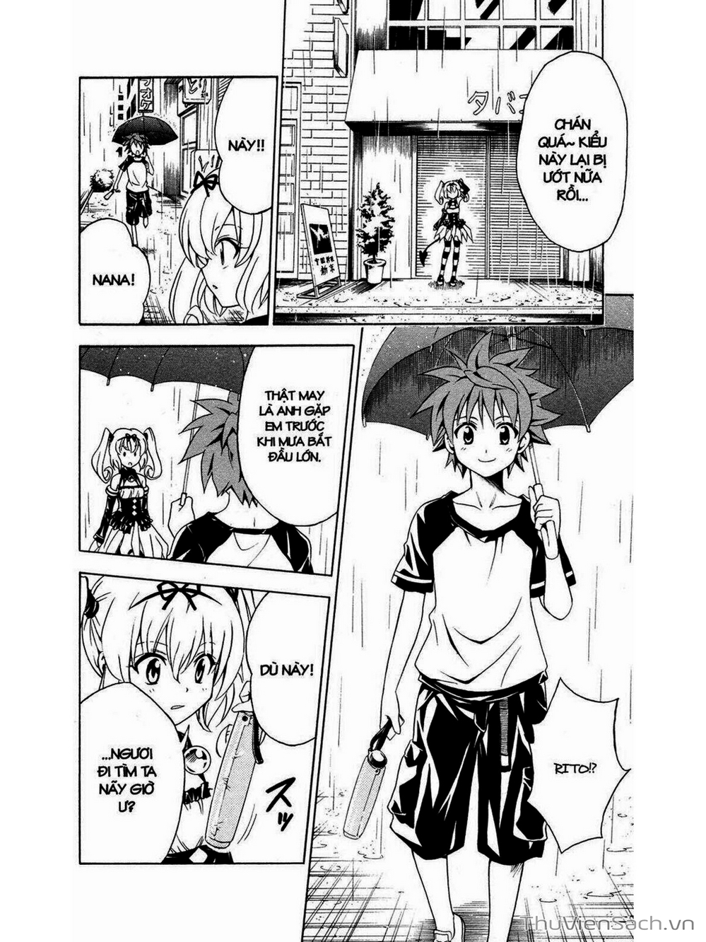 Truyện Tranh Bóng Tối Hoàng Kim - To Love Ru Darkness trang 8