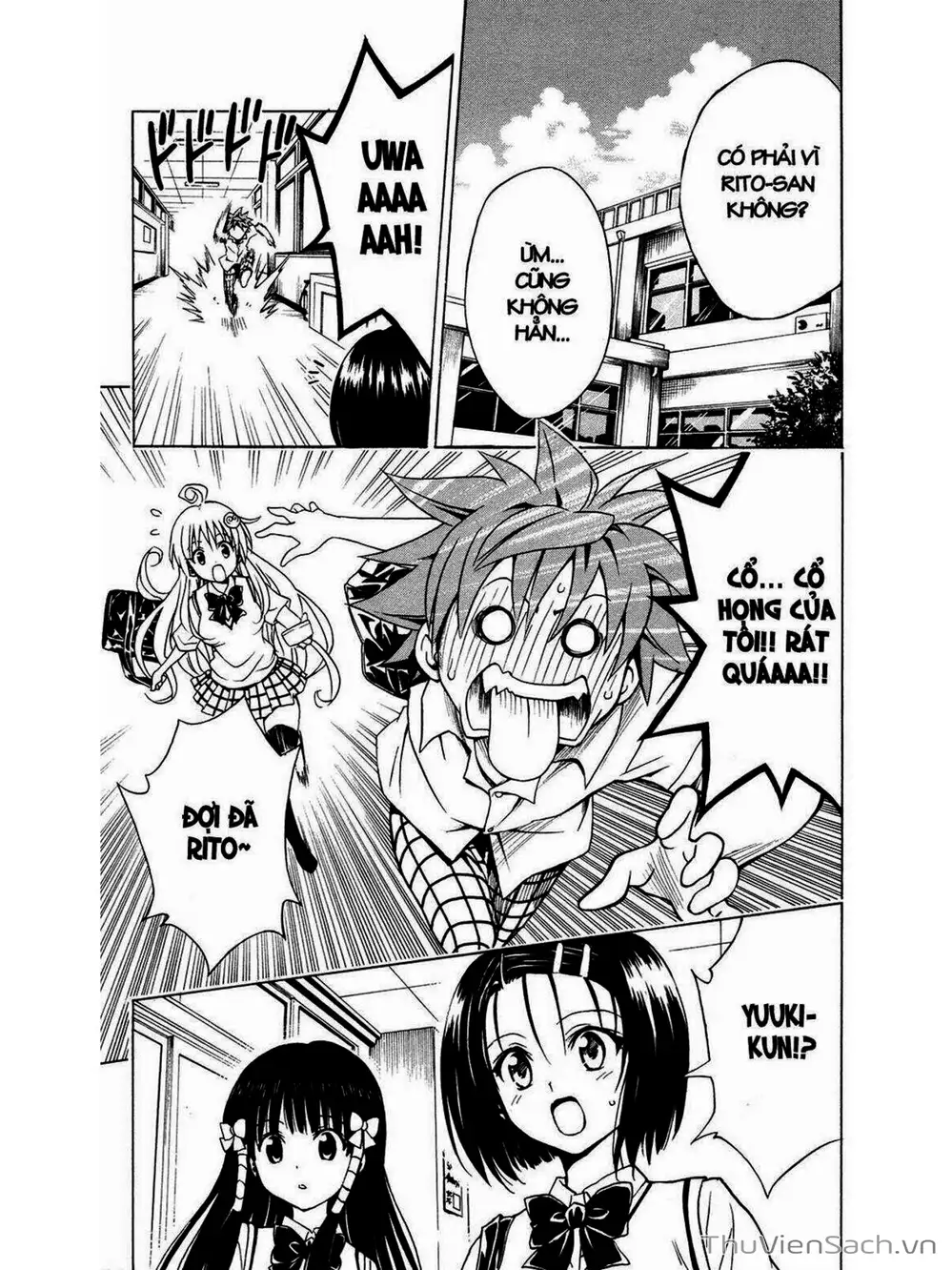 Truyện Tranh Bóng Tối Hoàng Kim - To Love Ru Darkness trang 8