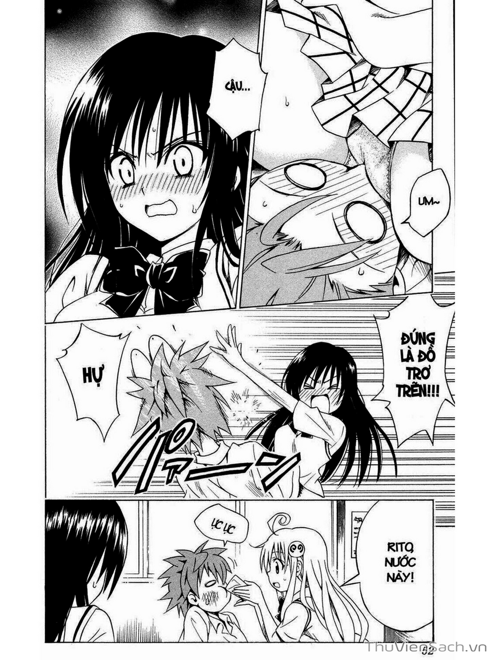 Truyện Tranh Bóng Tối Hoàng Kim - To Love Ru Darkness trang 8