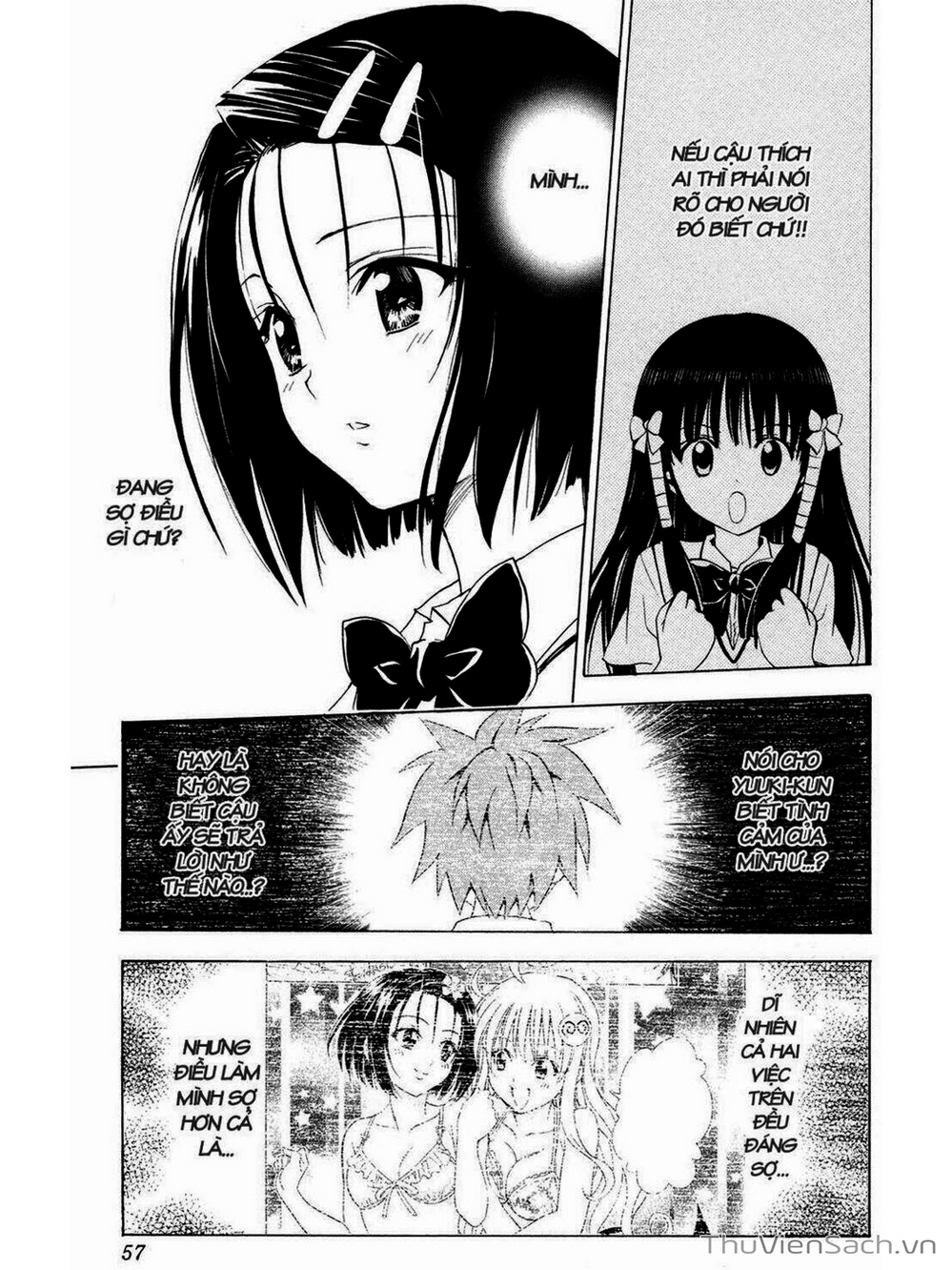 Truyện Tranh Bóng Tối Hoàng Kim - To Love Ru Darkness trang 2531