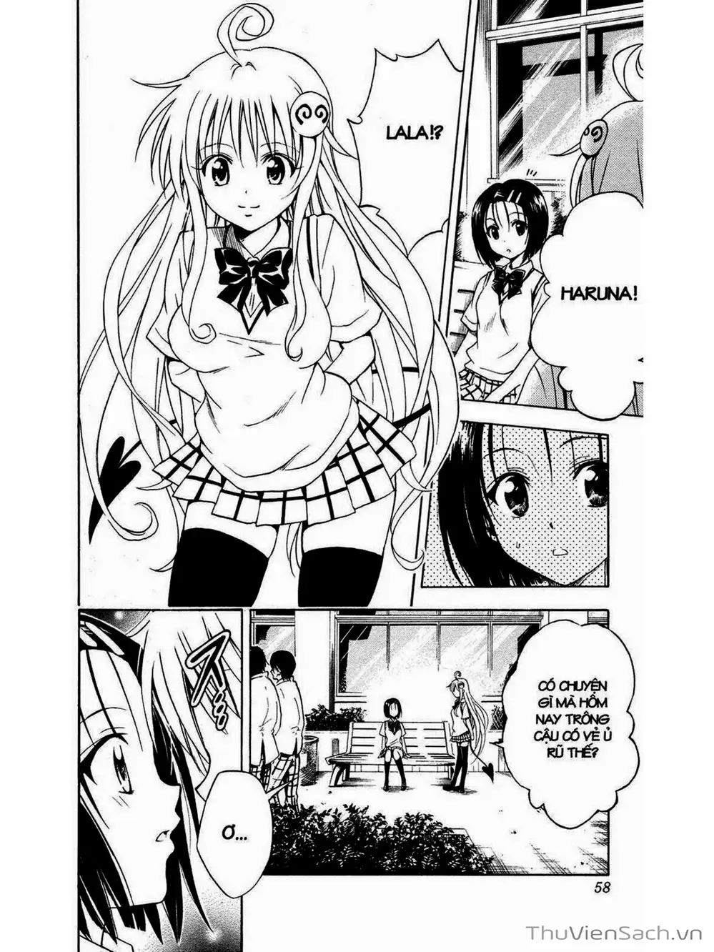 Truyện Tranh Bóng Tối Hoàng Kim - To Love Ru Darkness trang 8