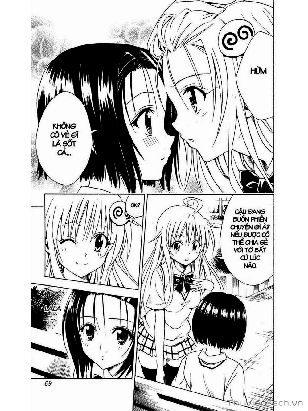 Truyện Tranh Bóng Tối Hoàng Kim - To Love Ru Darkness trang 8