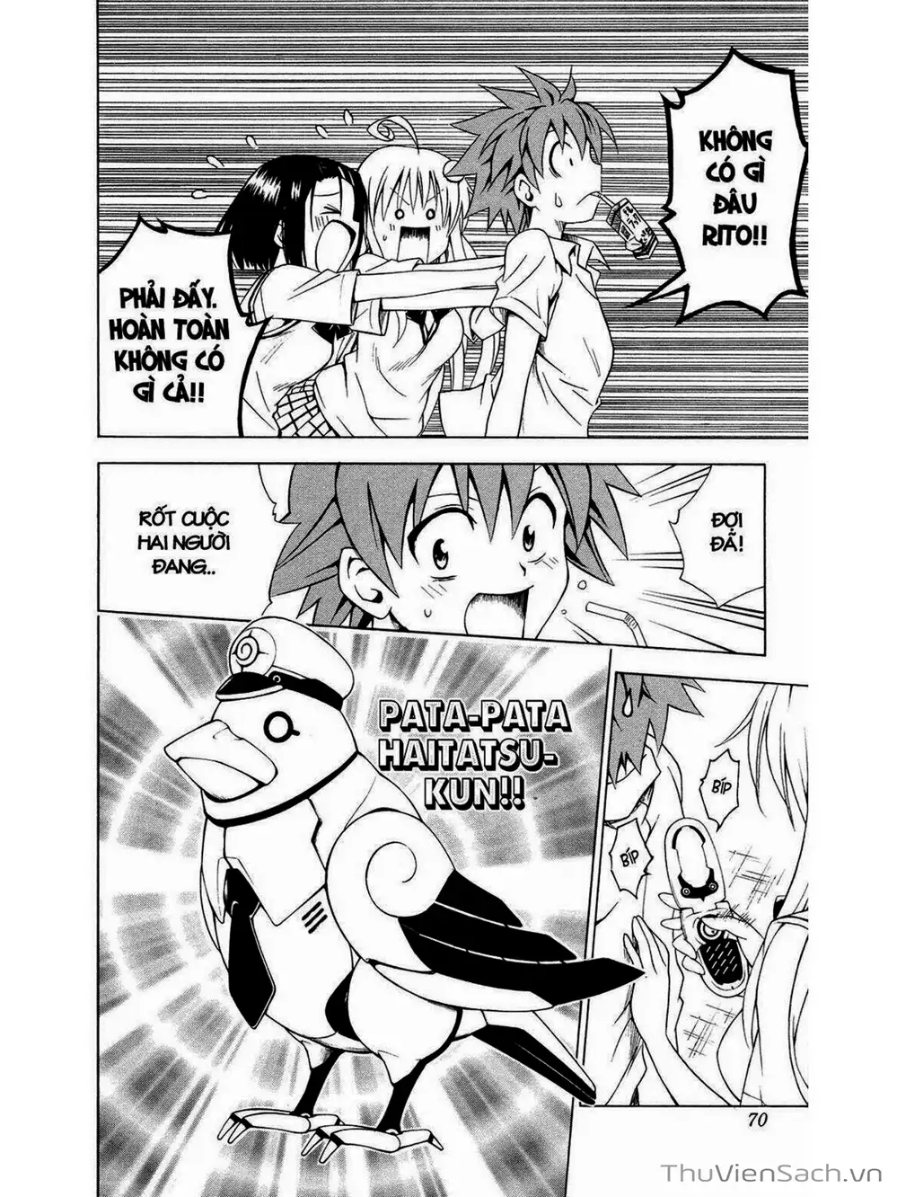 Truyện Tranh Bóng Tối Hoàng Kim - To Love Ru Darkness trang 8