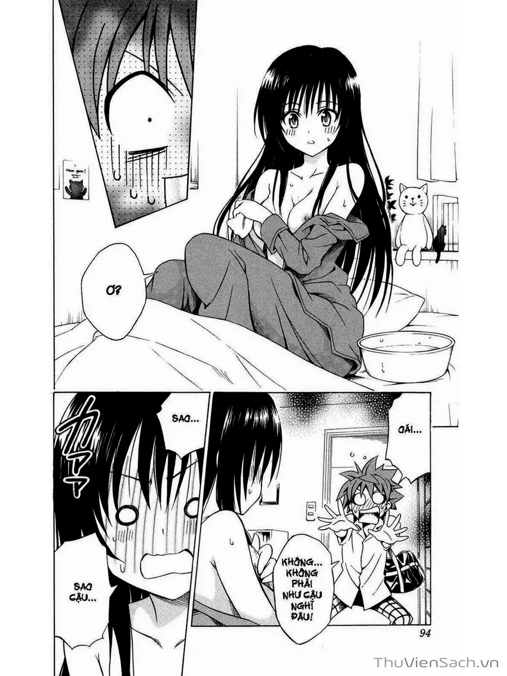 Truyện Tranh Bóng Tối Hoàng Kim - To Love Ru Darkness trang 8