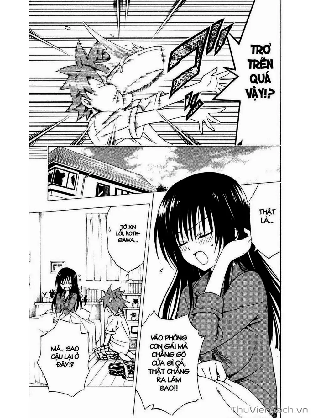 Truyện Tranh Bóng Tối Hoàng Kim - To Love Ru Darkness trang 8