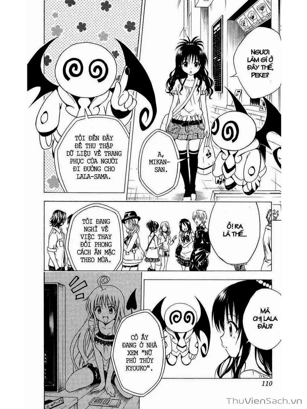 Truyện Tranh Bóng Tối Hoàng Kim - To Love Ru Darkness trang 8