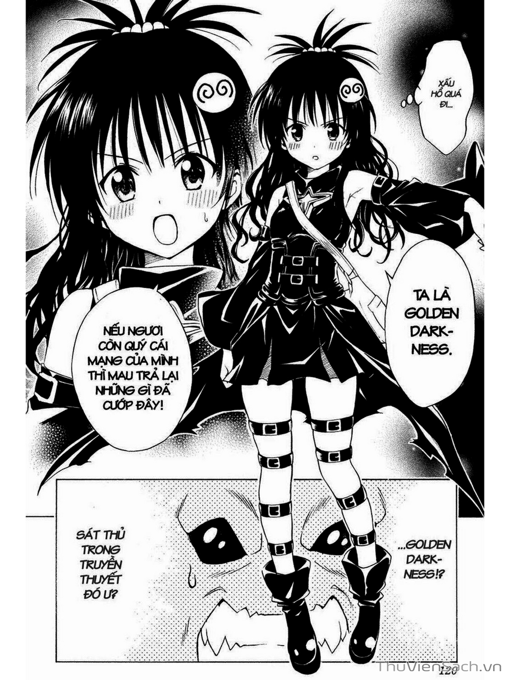 Truyện Tranh Bóng Tối Hoàng Kim - To Love Ru Darkness trang 8