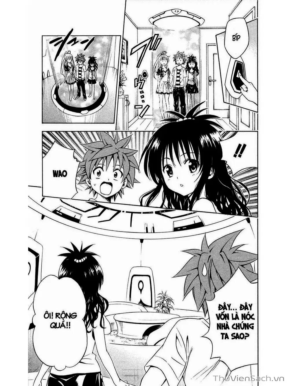 Truyện Tranh Bóng Tối Hoàng Kim - To Love Ru Darkness trang 8