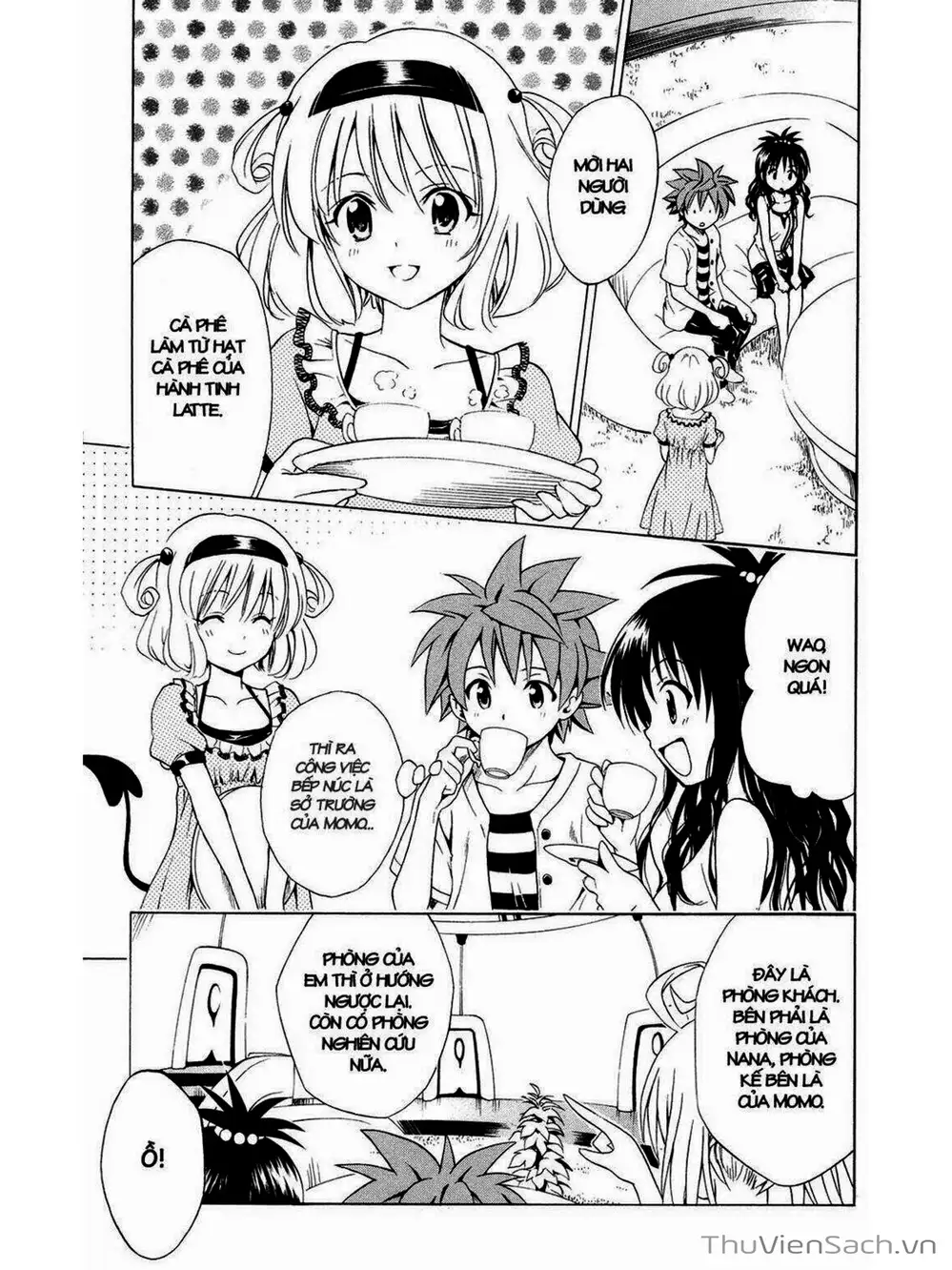 Truyện Tranh Bóng Tối Hoàng Kim - To Love Ru Darkness trang 8