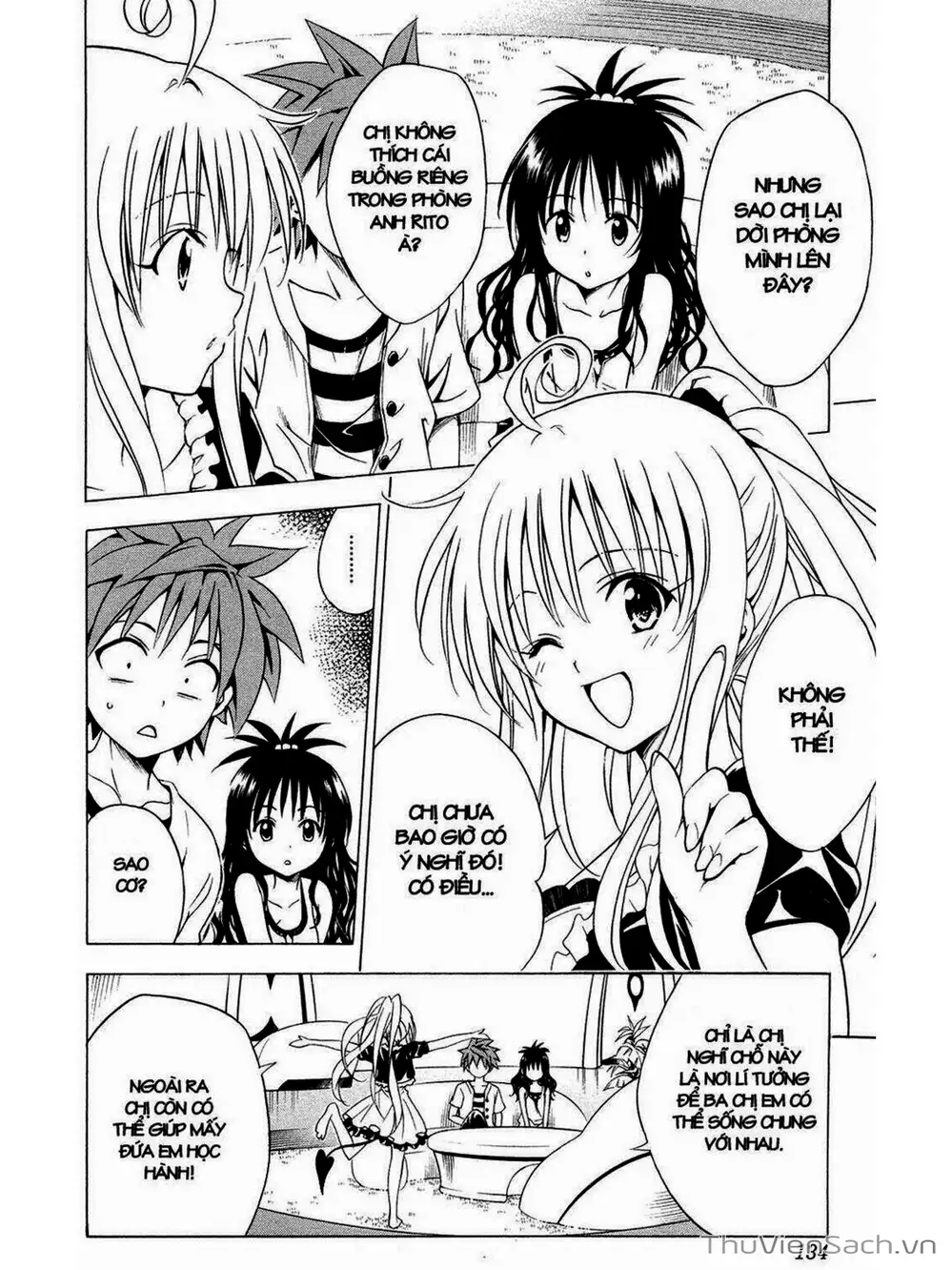 Truyện Tranh Bóng Tối Hoàng Kim - To Love Ru Darkness trang 8