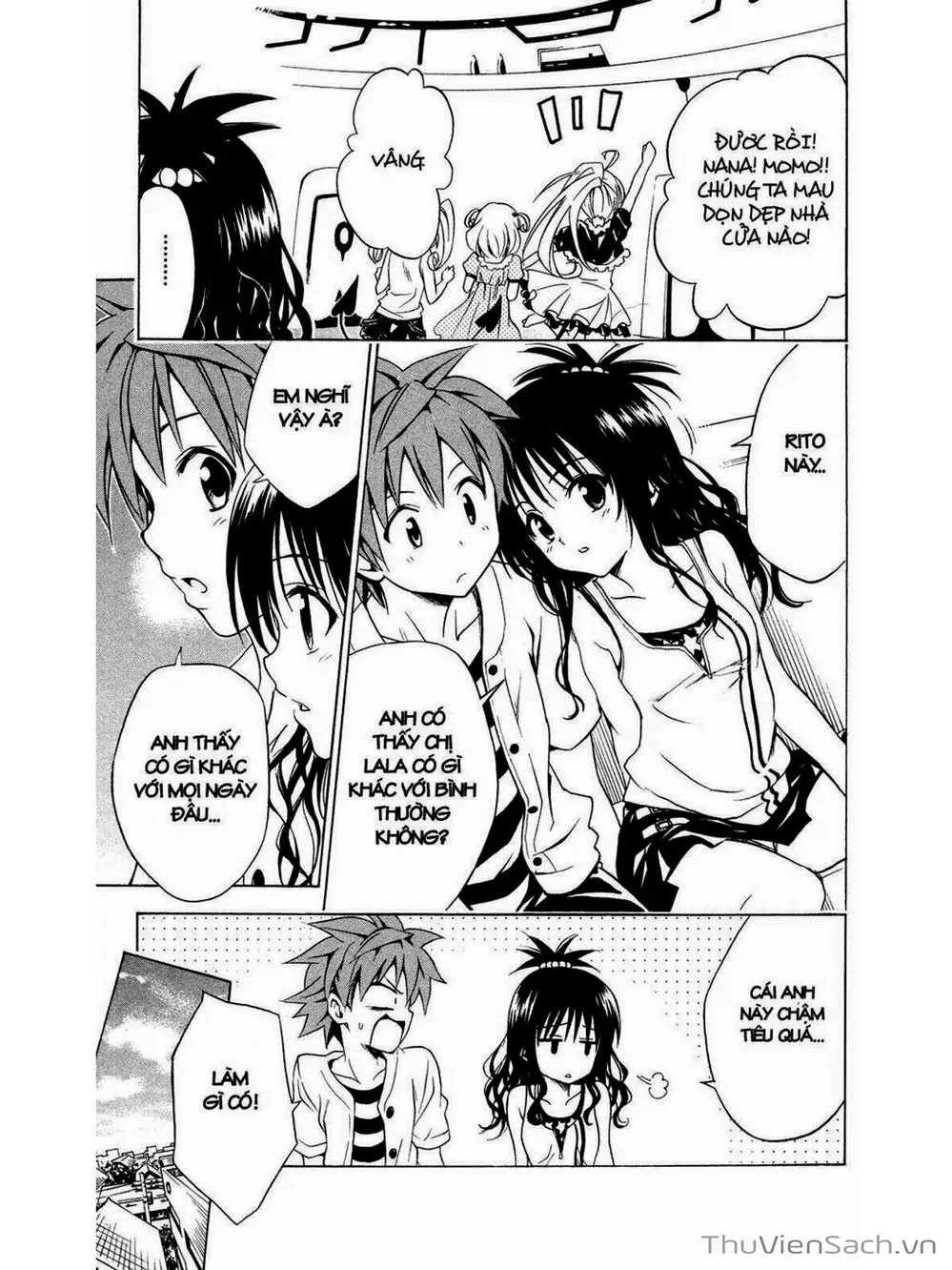 Truyện Tranh Bóng Tối Hoàng Kim - To Love Ru Darkness trang 8