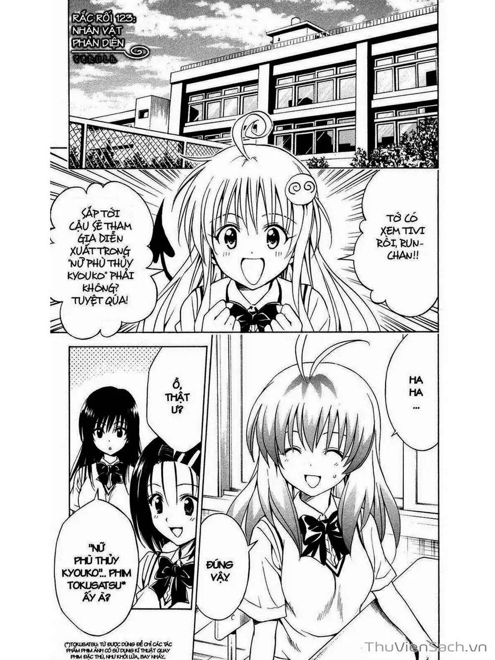 Truyện Tranh Bóng Tối Hoàng Kim - To Love Ru Darkness trang 8