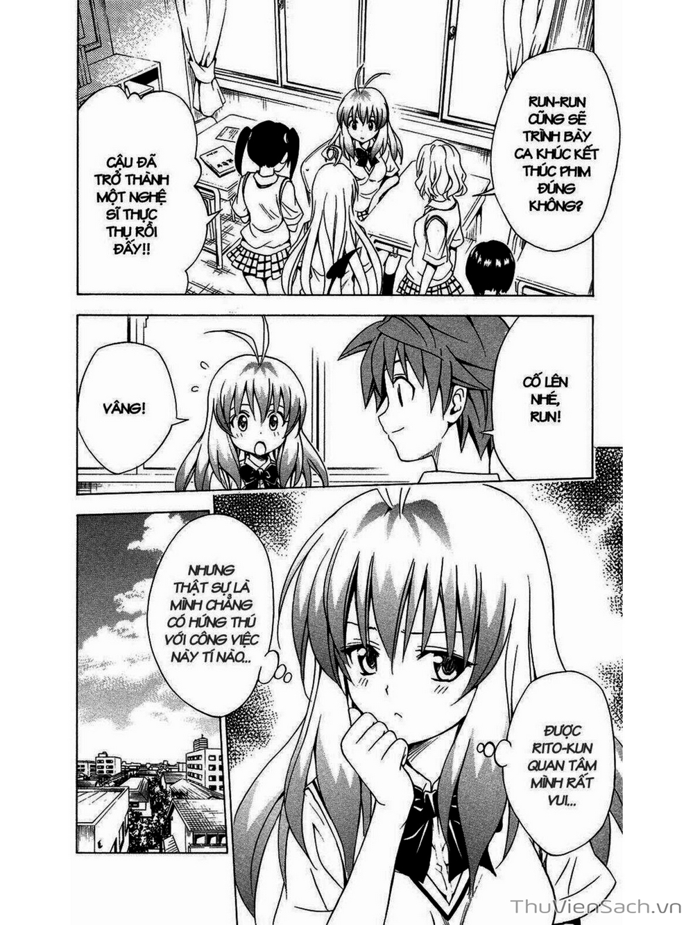 Truyện Tranh Bóng Tối Hoàng Kim - To Love Ru Darkness trang 8