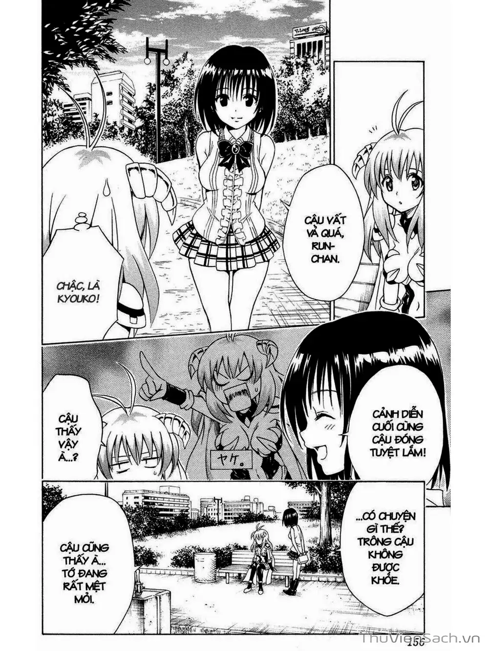 Truyện Tranh Bóng Tối Hoàng Kim - To Love Ru Darkness trang 8