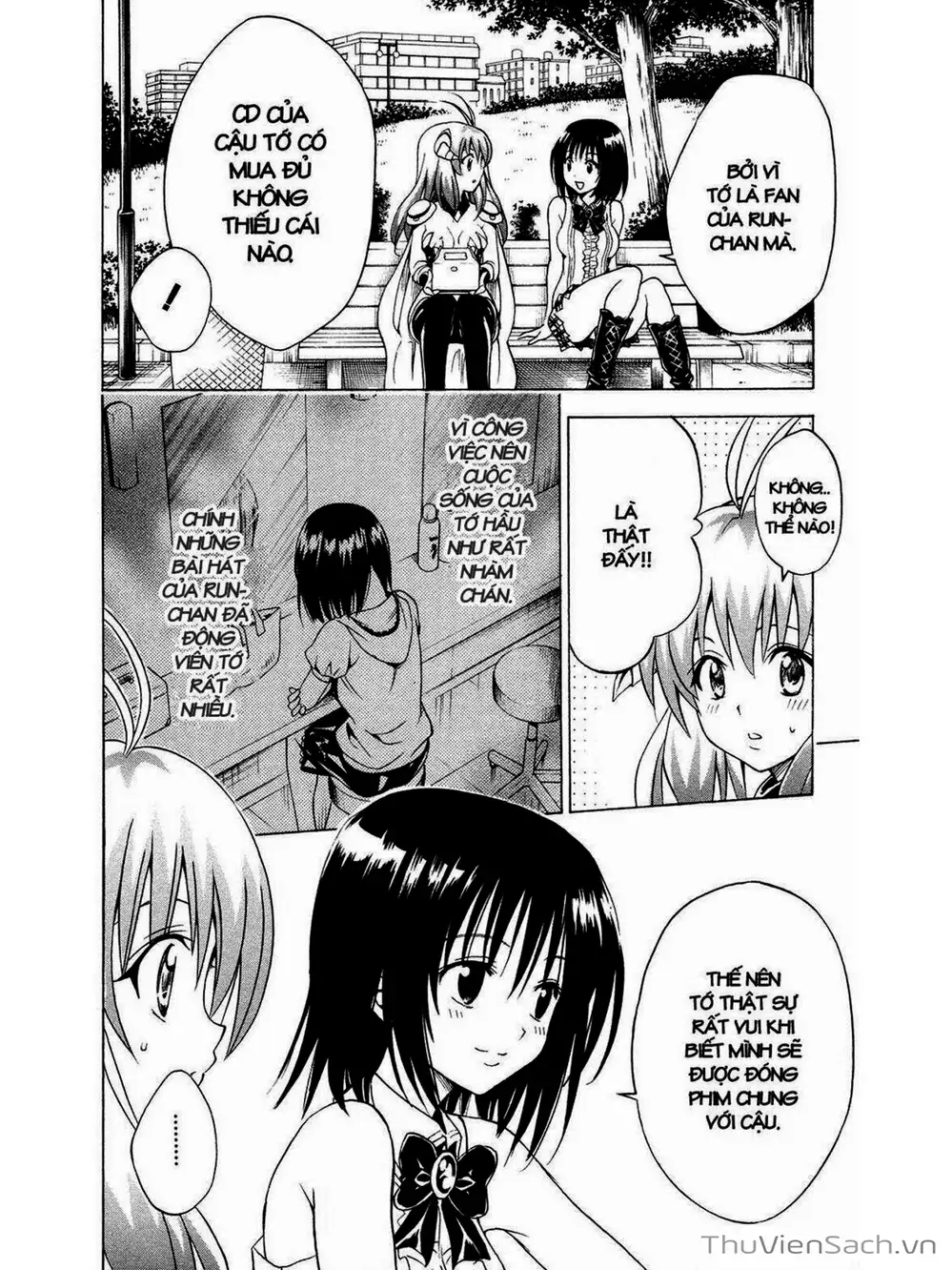 Truyện Tranh Bóng Tối Hoàng Kim - To Love Ru Darkness trang 8