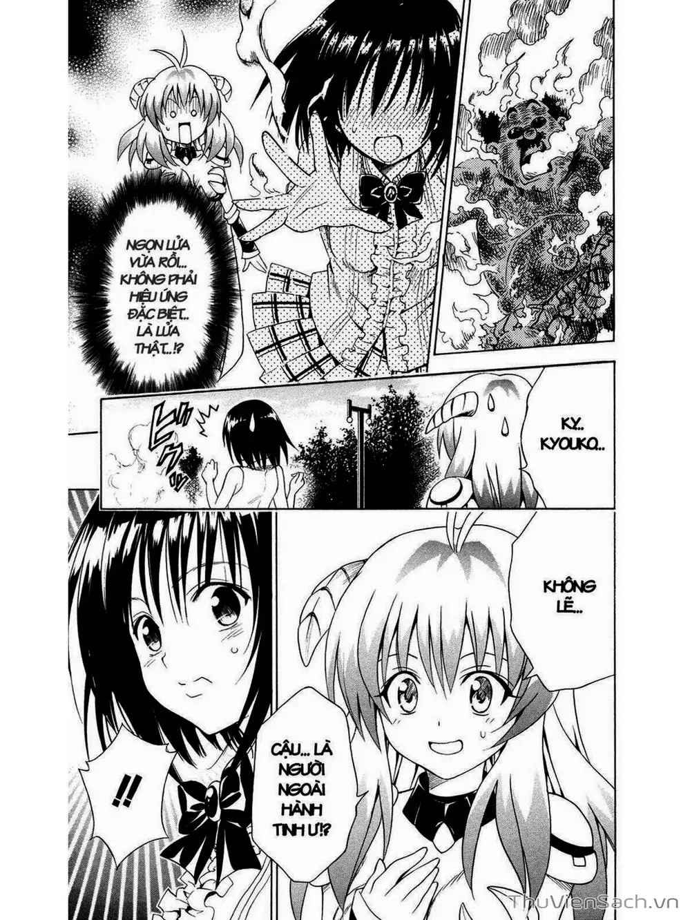 Truyện Tranh Bóng Tối Hoàng Kim - To Love Ru Darkness trang 8