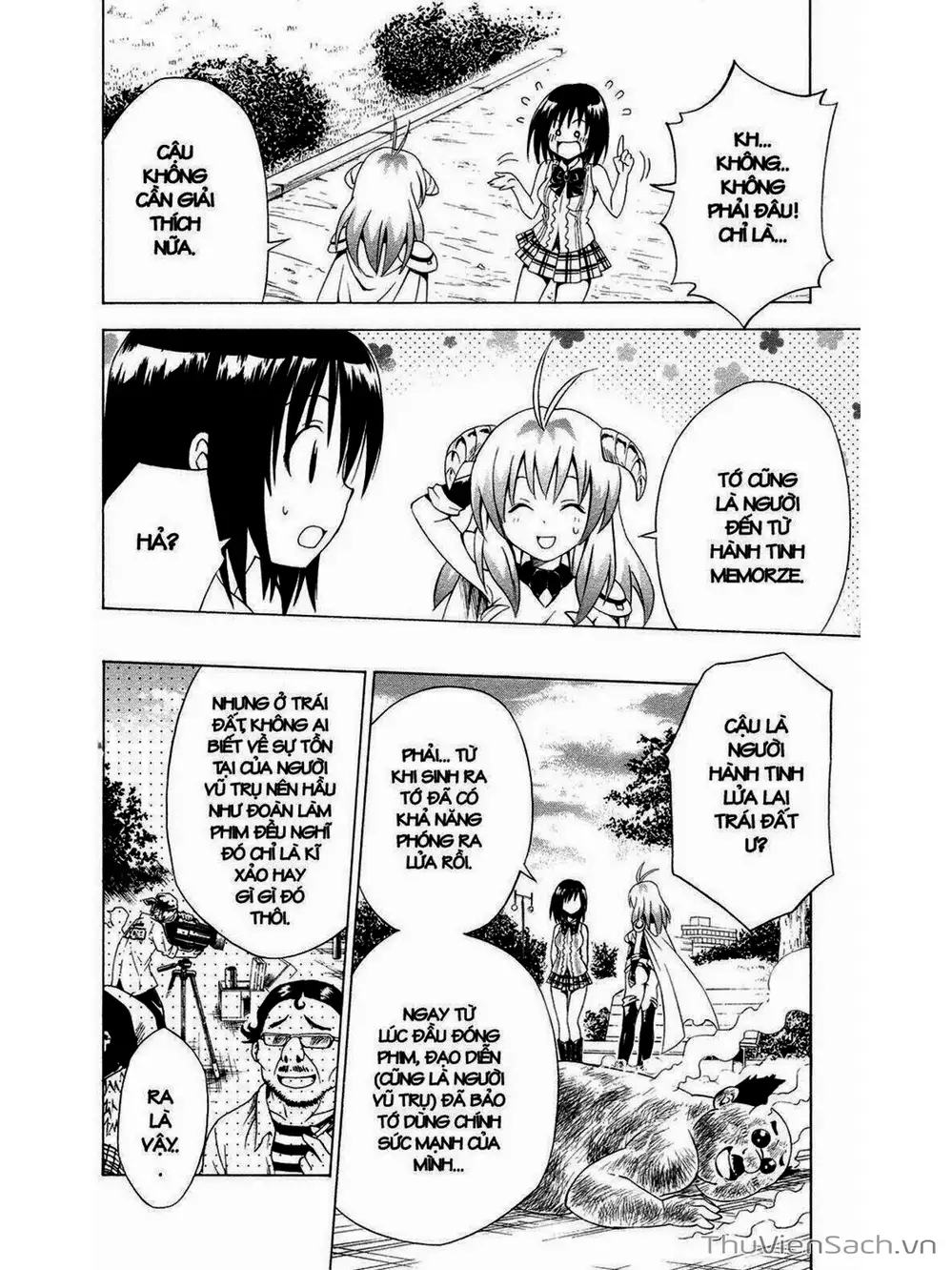 Truyện Tranh Bóng Tối Hoàng Kim - To Love Ru Darkness trang 8