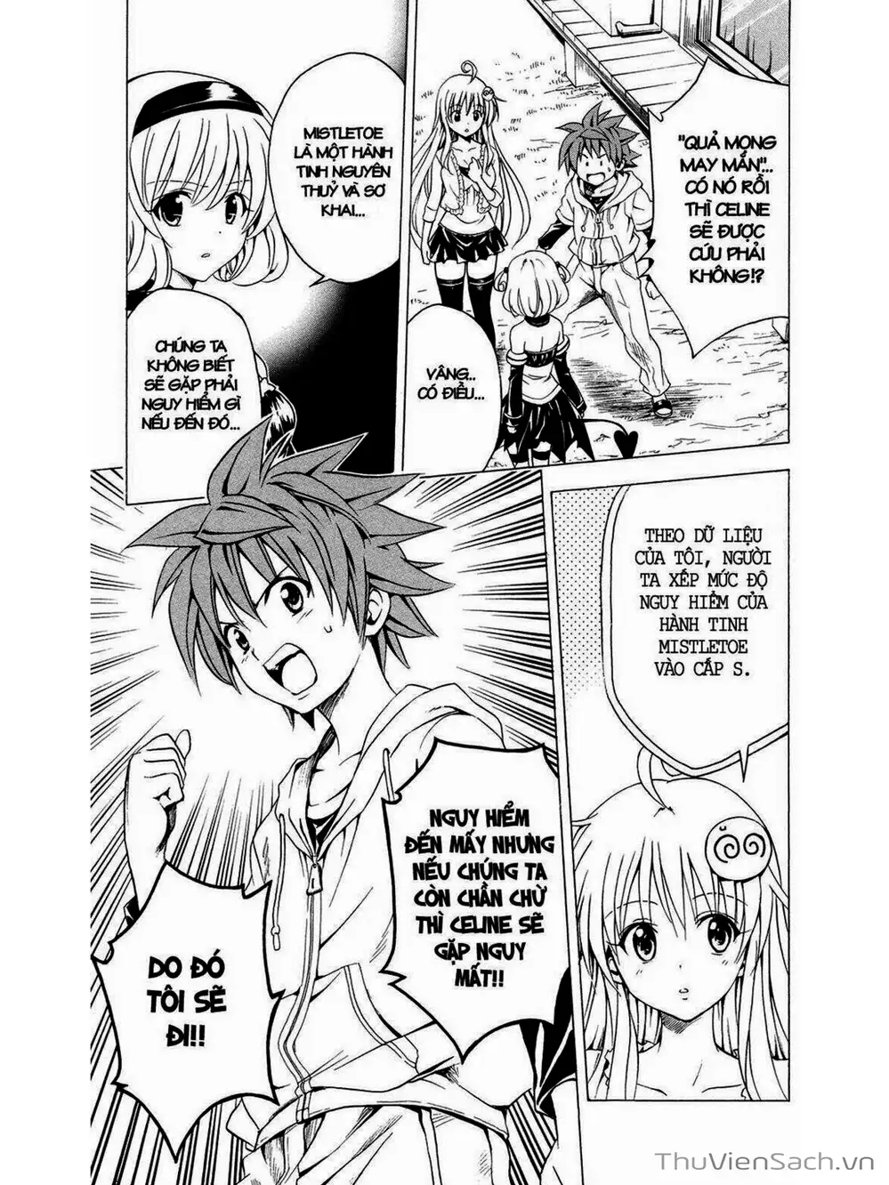 Truyện Tranh Bóng Tối Hoàng Kim - To Love Ru Darkness trang 8