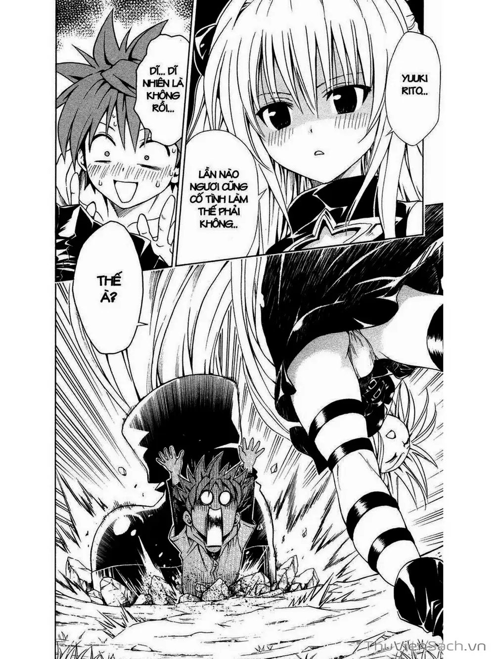 Truyện Tranh Bóng Tối Hoàng Kim - To Love Ru Darkness trang 8