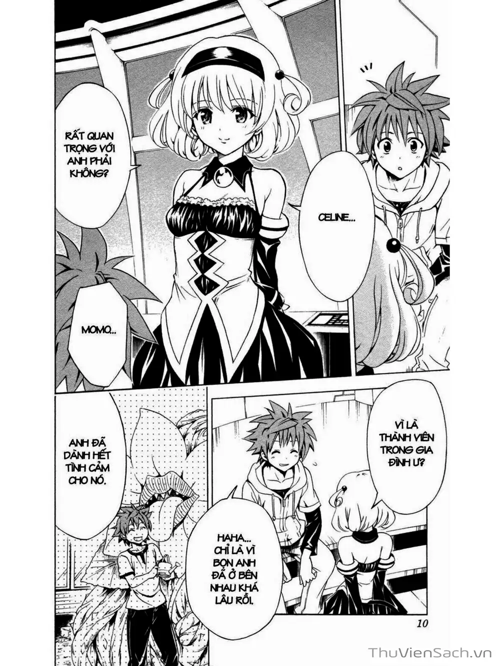 Truyện Tranh Bóng Tối Hoàng Kim - To Love Ru Darkness trang 8