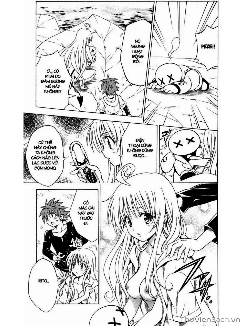 Truyện Tranh Bóng Tối Hoàng Kim - To Love Ru Darkness trang 8