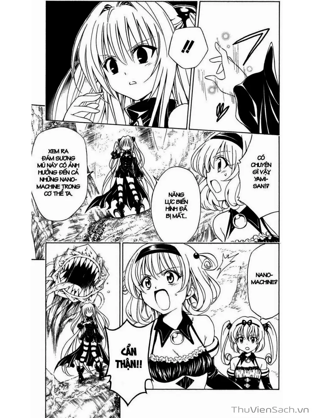 Truyện Tranh Bóng Tối Hoàng Kim - To Love Ru Darkness trang 8