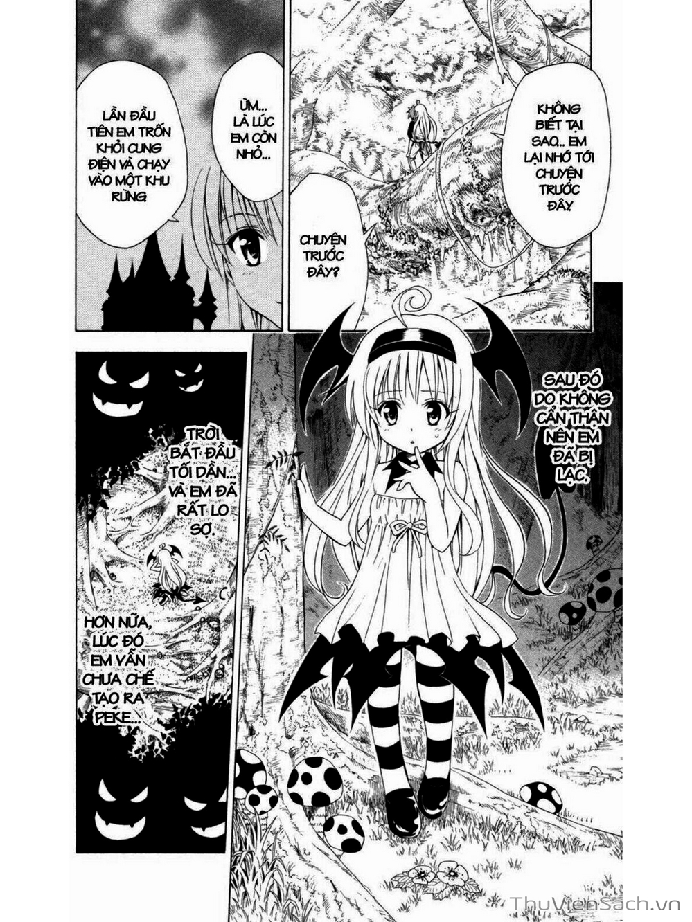 Truyện Tranh Bóng Tối Hoàng Kim - To Love Ru Darkness trang 8