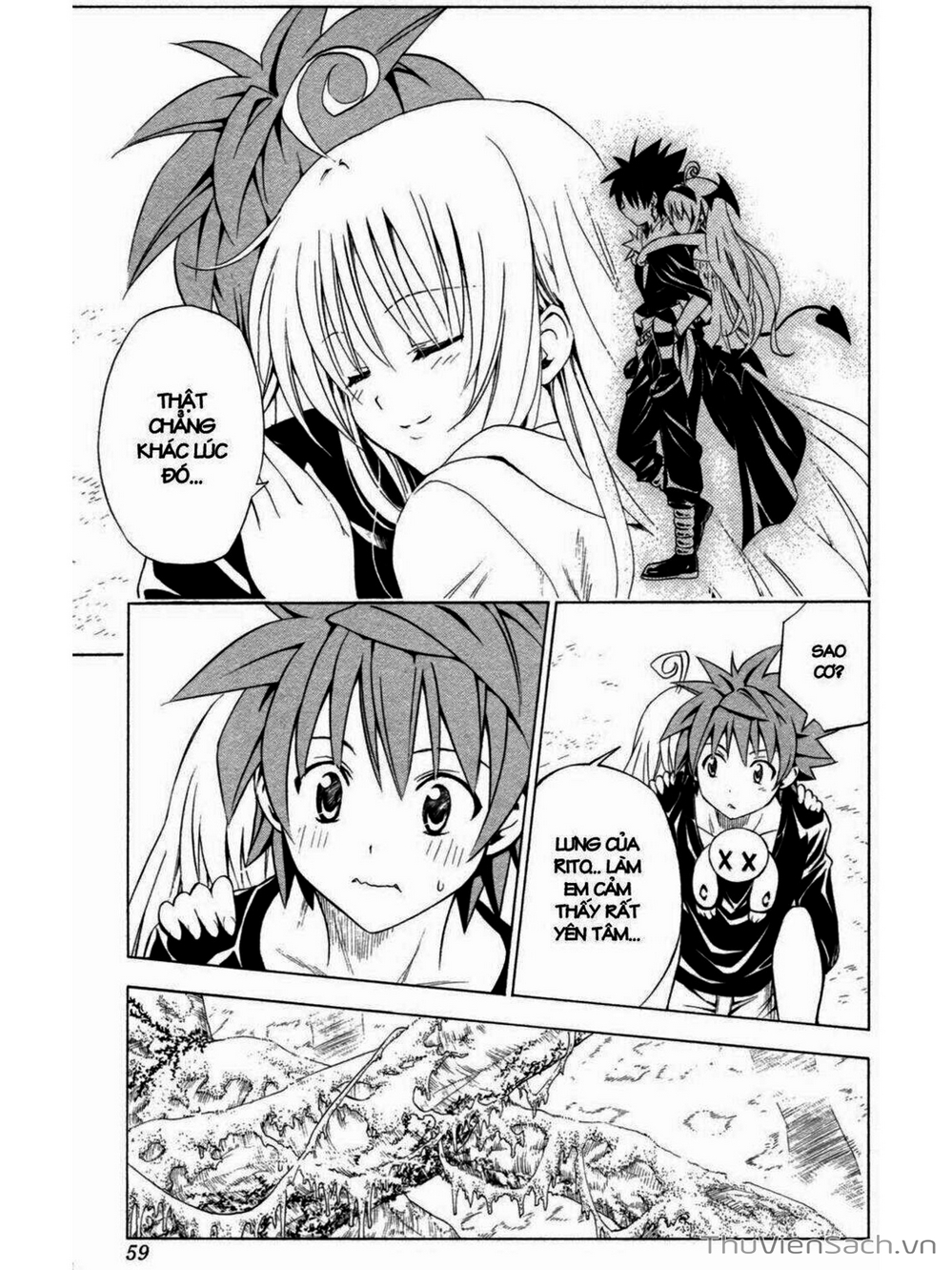 Truyện Tranh Bóng Tối Hoàng Kim - To Love Ru Darkness trang 8