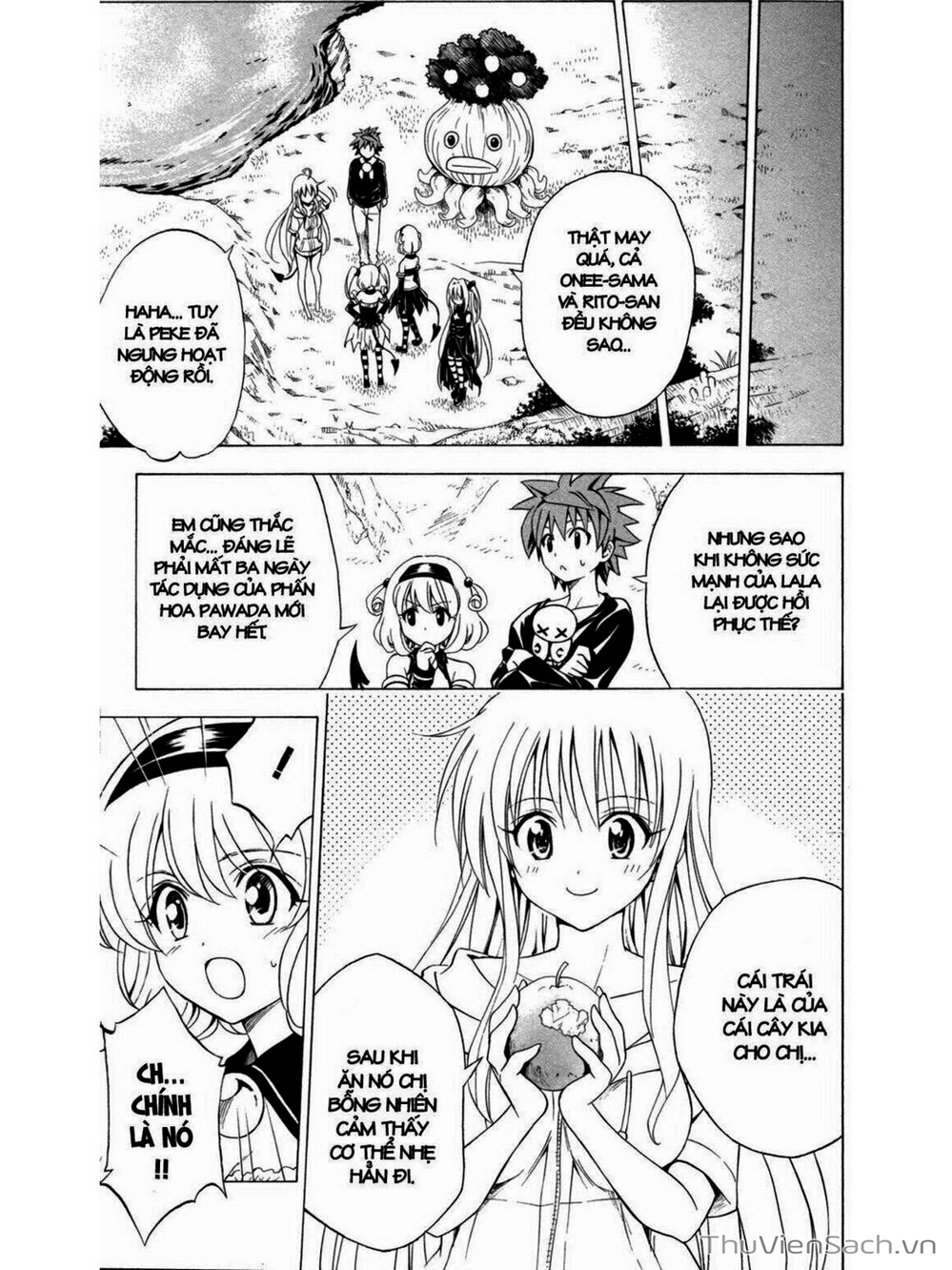 Truyện Tranh Bóng Tối Hoàng Kim - To Love Ru Darkness trang 8