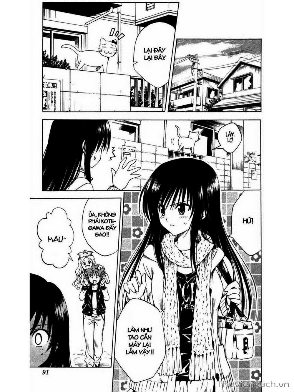 Truyện Tranh Bóng Tối Hoàng Kim - To Love Ru Darkness trang 8