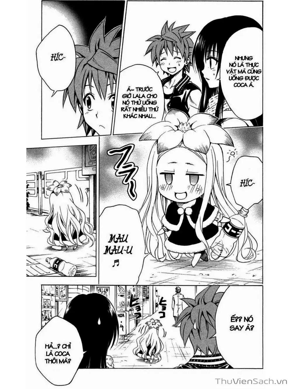 Truyện Tranh Bóng Tối Hoàng Kim - To Love Ru Darkness trang 8