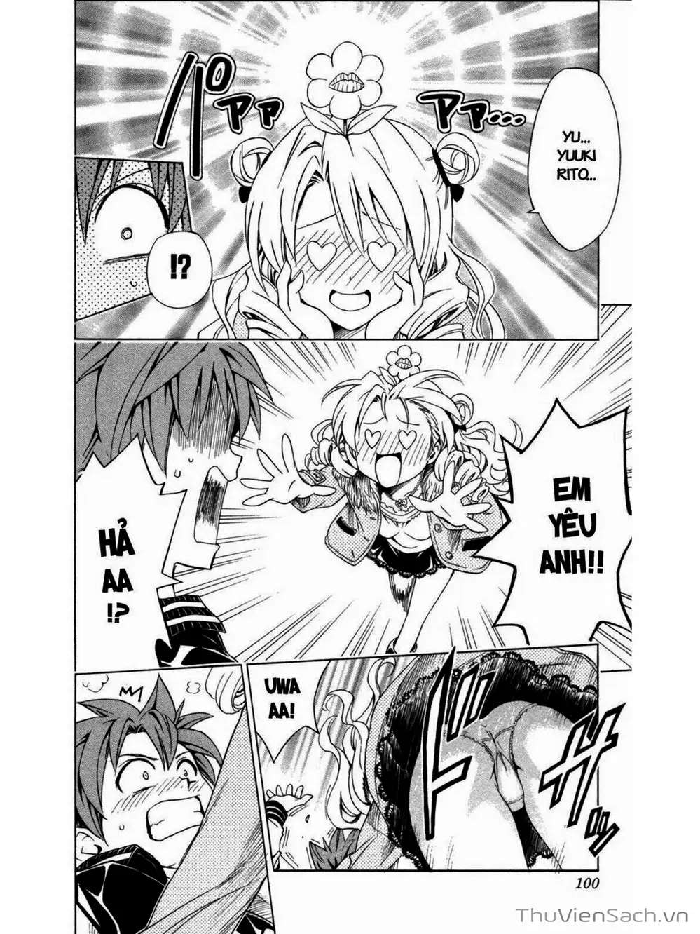 Truyện Tranh Bóng Tối Hoàng Kim - To Love Ru Darkness trang 8