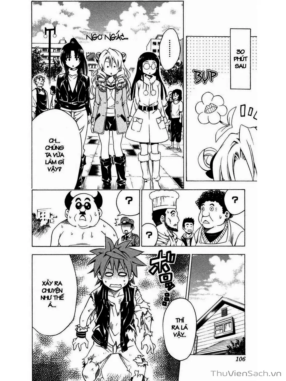 Truyện Tranh Bóng Tối Hoàng Kim - To Love Ru Darkness trang 8