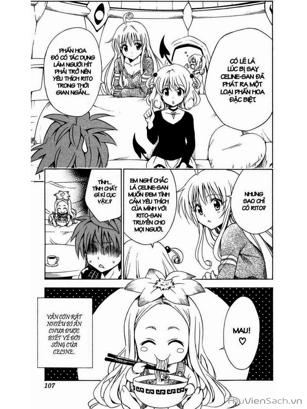 Truyện Tranh Bóng Tối Hoàng Kim - To Love Ru Darkness trang 8