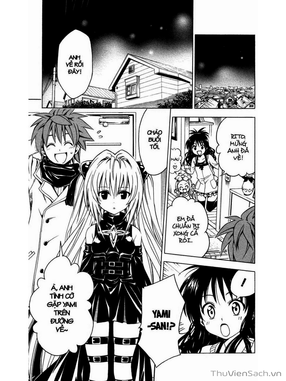 Truyện Tranh Bóng Tối Hoàng Kim - To Love Ru Darkness trang 8