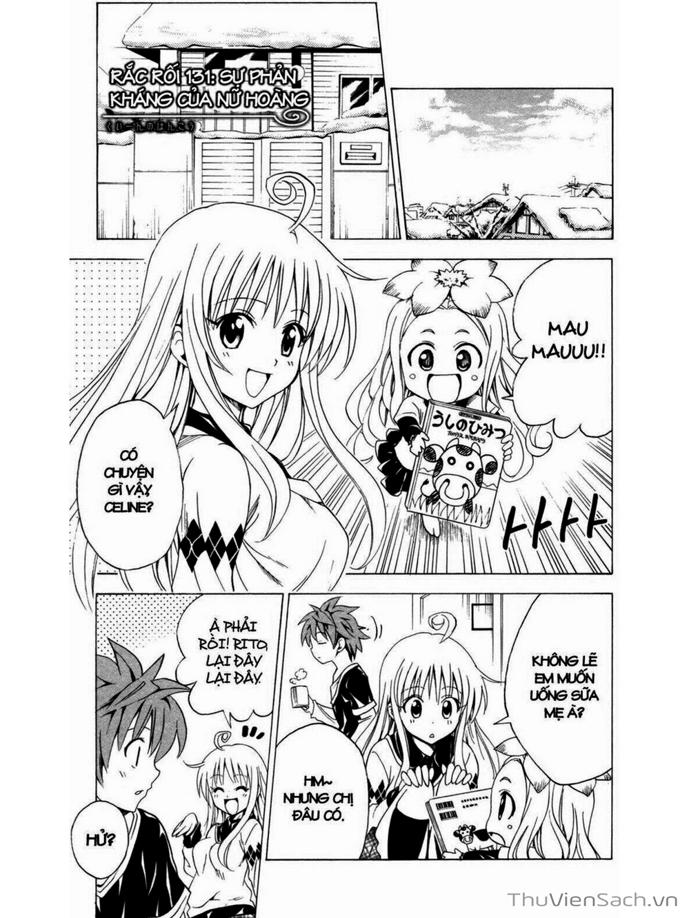 Truyện Tranh Bóng Tối Hoàng Kim - To Love Ru Darkness trang 8