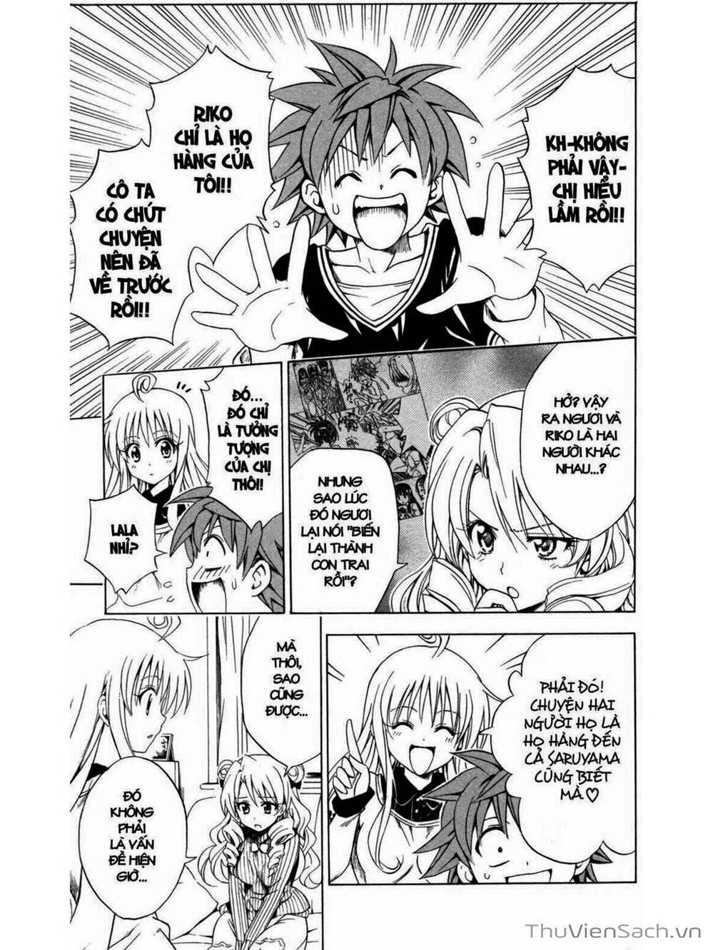 Truyện Tranh Bóng Tối Hoàng Kim - To Love Ru Darkness trang 8