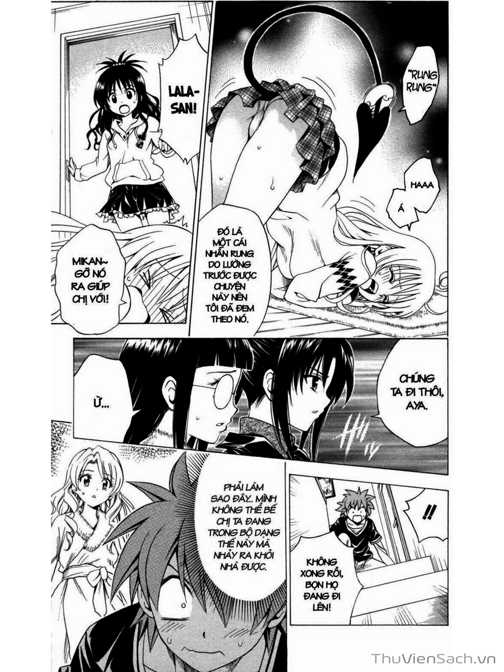 Truyện Tranh Bóng Tối Hoàng Kim - To Love Ru Darkness trang 8