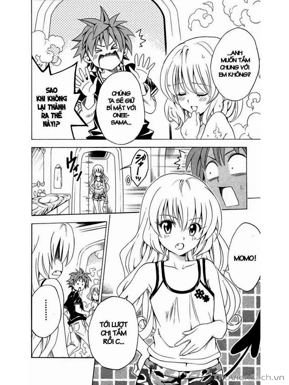 Truyện Tranh Bóng Tối Hoàng Kim - To Love Ru Darkness trang 8