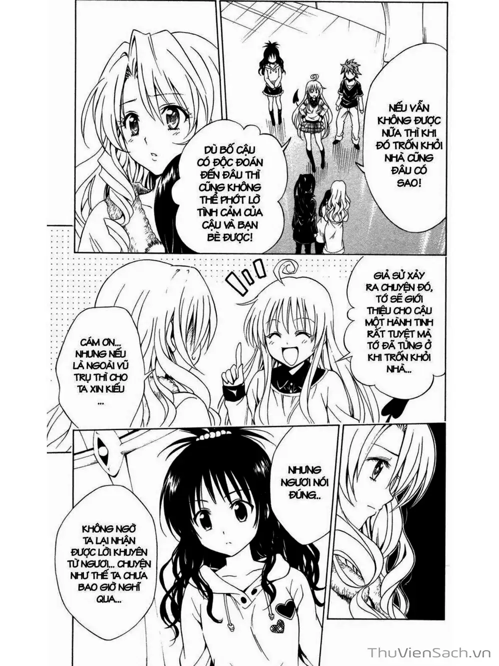 Truyện Tranh Bóng Tối Hoàng Kim - To Love Ru Darkness trang 8