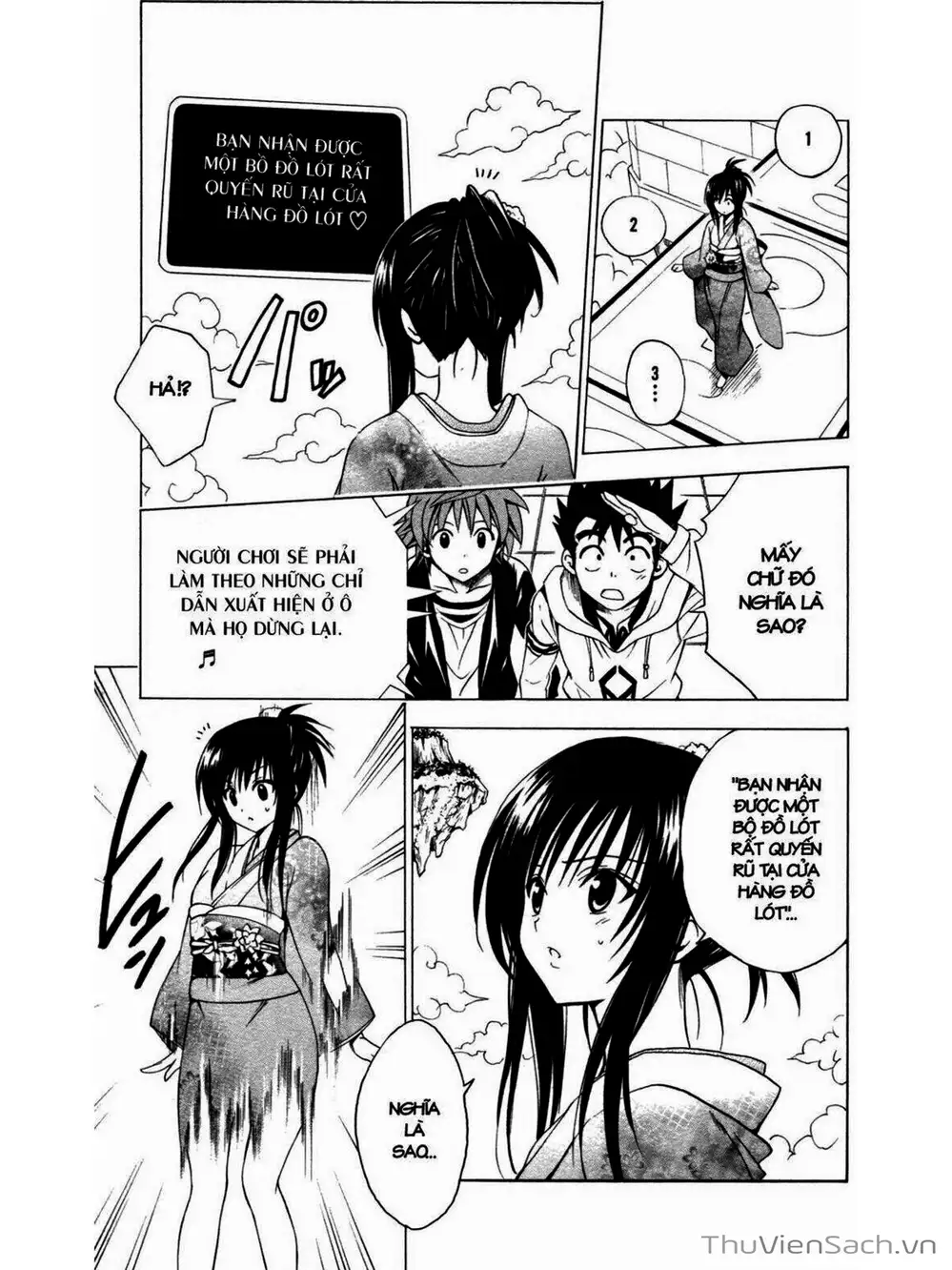 Truyện Tranh Bóng Tối Hoàng Kim - To Love Ru Darkness trang 8