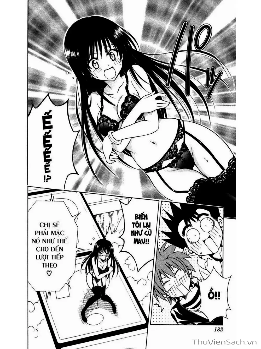 Truyện Tranh Bóng Tối Hoàng Kim - To Love Ru Darkness trang 8