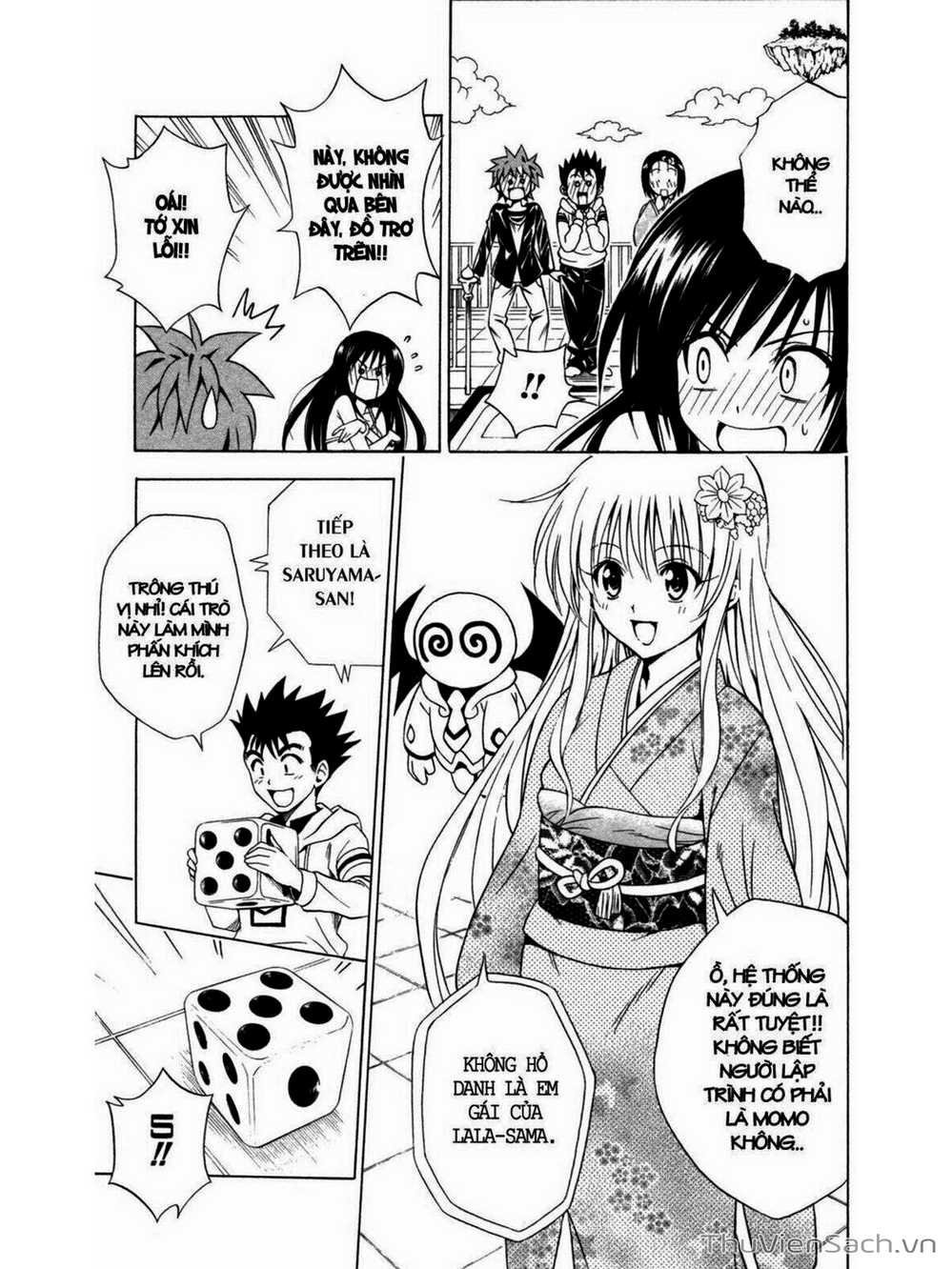 Truyện Tranh Bóng Tối Hoàng Kim - To Love Ru Darkness trang 8