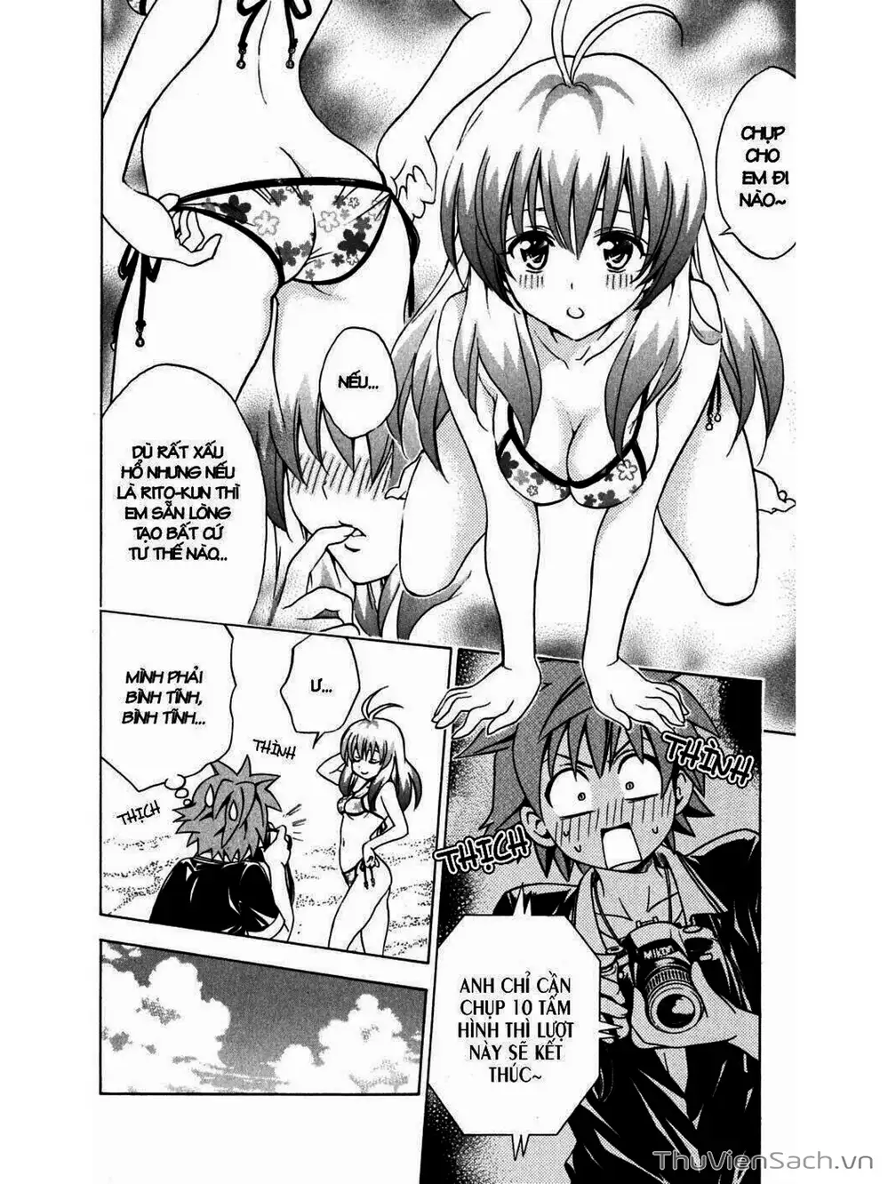 Truyện Tranh Bóng Tối Hoàng Kim - To Love Ru Darkness trang 8