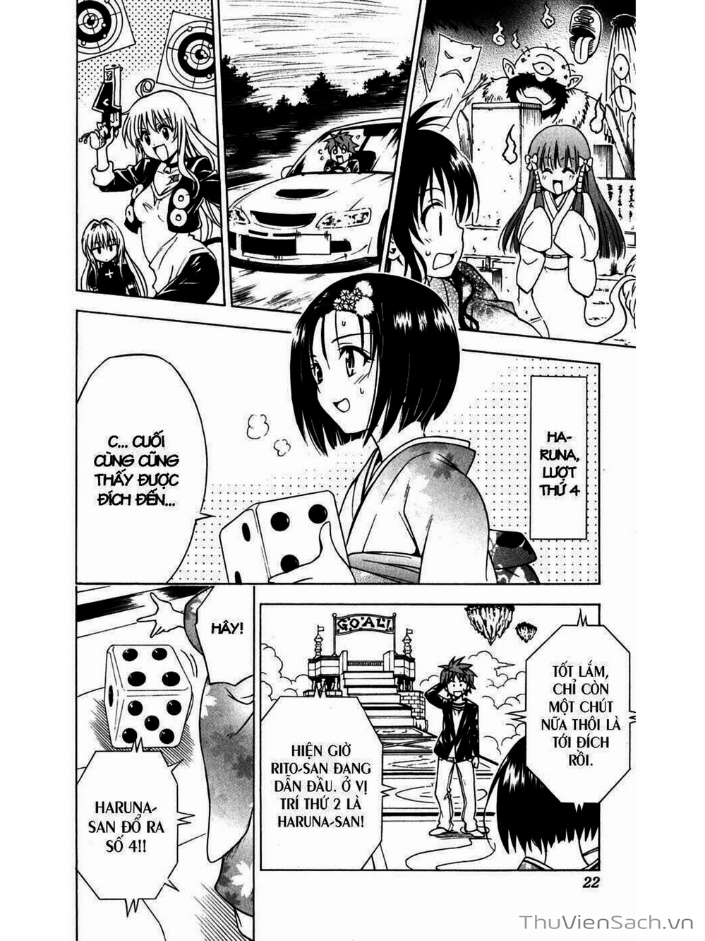 Truyện Tranh Bóng Tối Hoàng Kim - To Love Ru Darkness trang 8