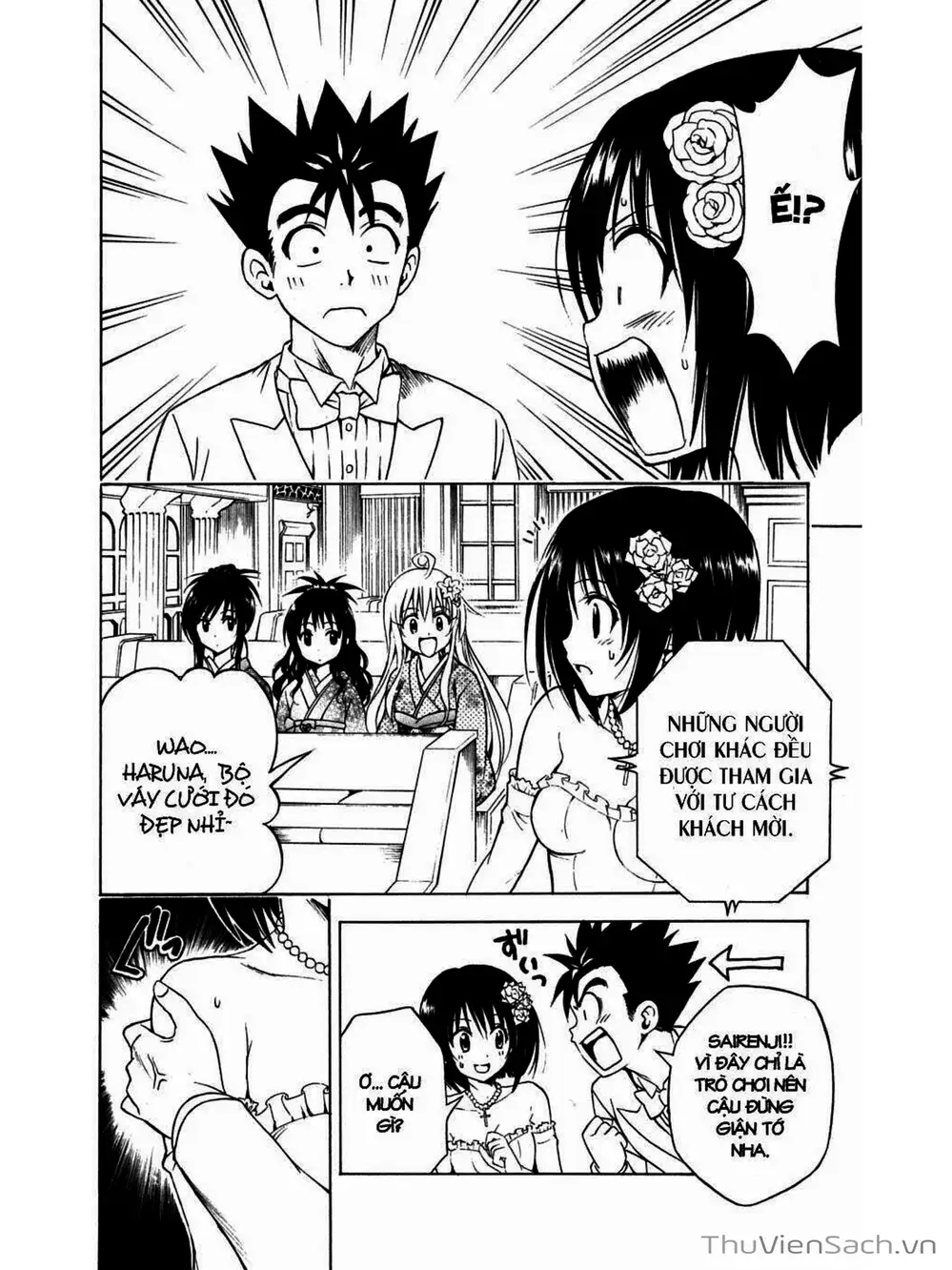 Truyện Tranh Bóng Tối Hoàng Kim - To Love Ru Darkness trang 8